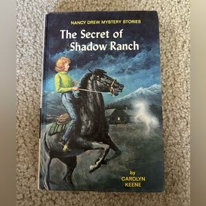 Vtg The Secret of Shadow Ranch by Carolyn Keene (Nancy Drew Mystery Stories #5)